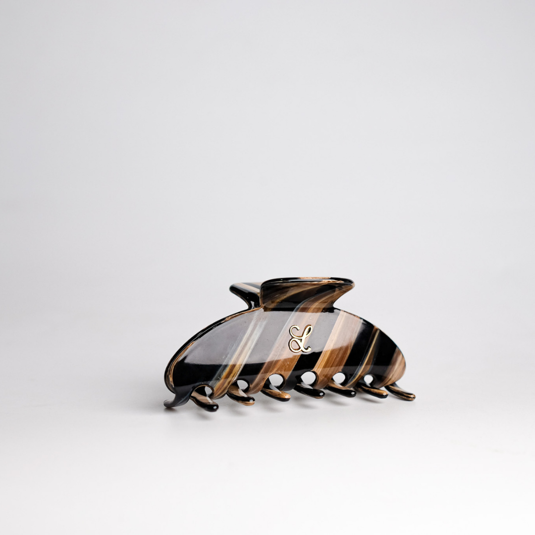Hair Claw in Wood